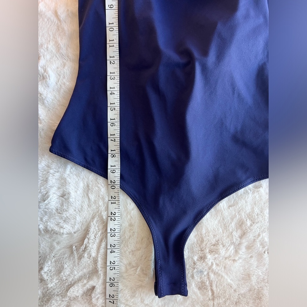 Free People Haute Streak Bodysuit in Blue size Large - Picture 6 of 9